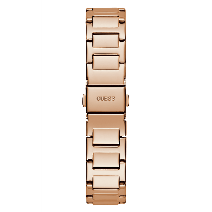 GUESS Ladies Rose Gold Tone Analog Watch