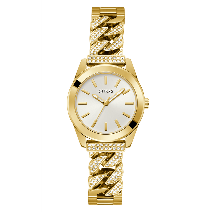 GUESS Ladies Gold Tone Analog Watch