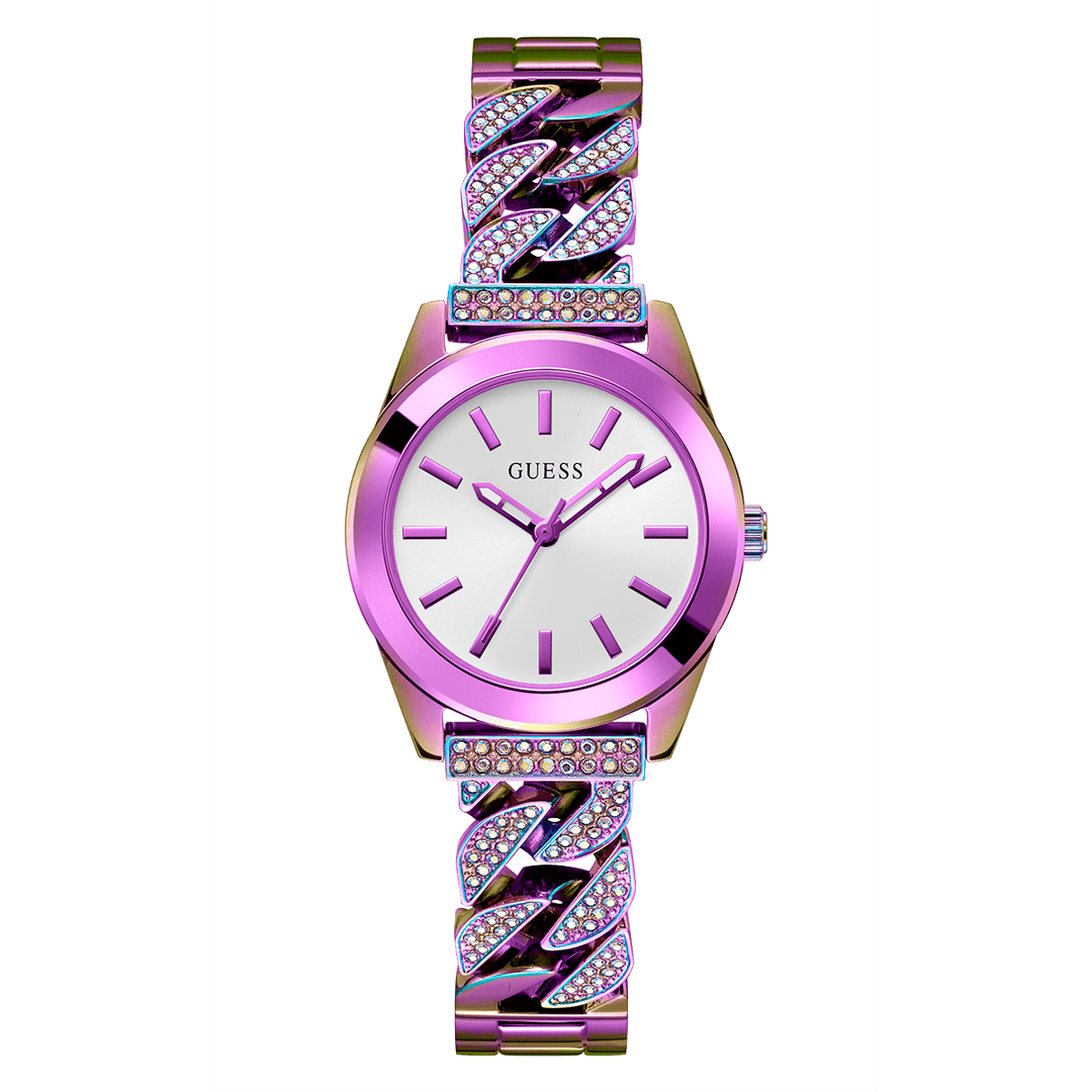 GUESS Ladies Iridescent Analog Watch
