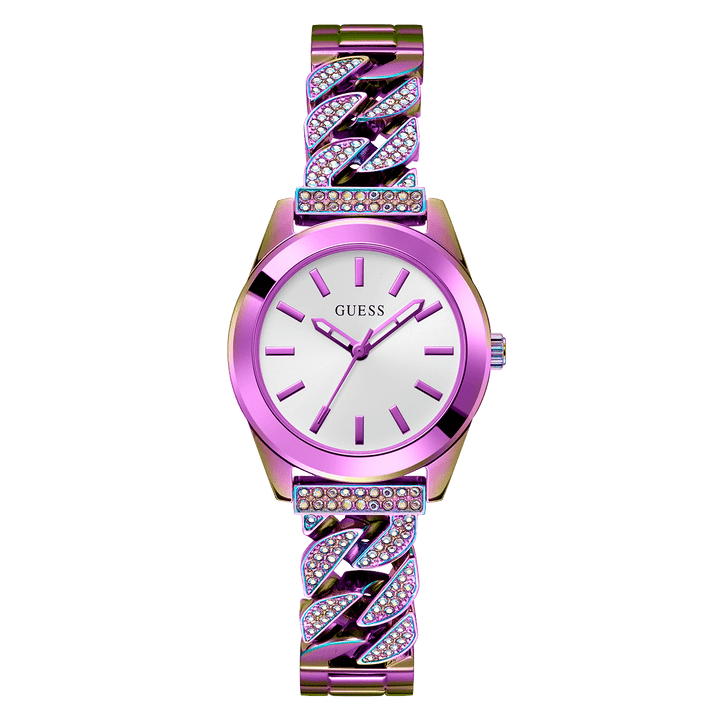 GUESS Ladies Iridescent Analog Watch