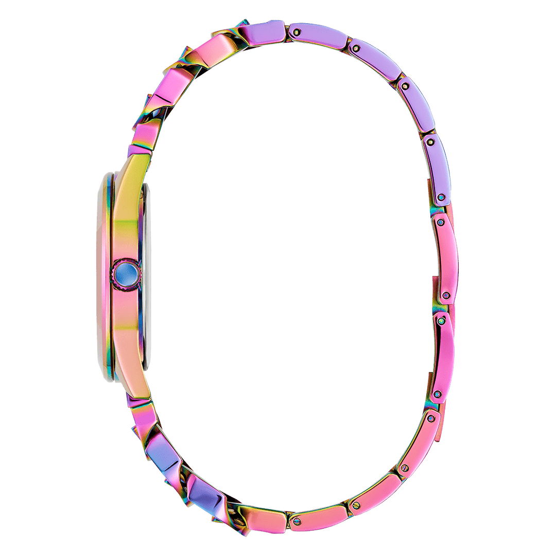 GUESS Ladies Iridescent Analog Watch