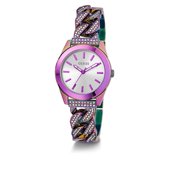 GUESS Ladies Iridescent Analog Watch