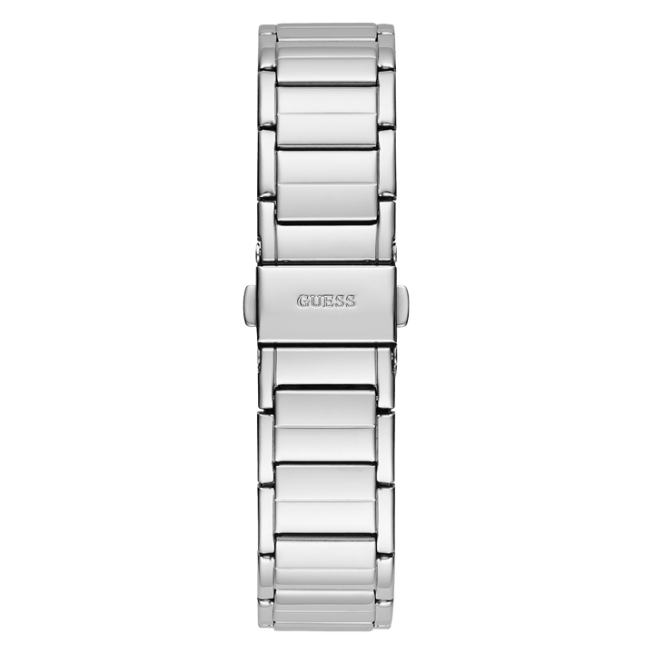 GUESS Ladies Silver Tone Multi-Function Watch