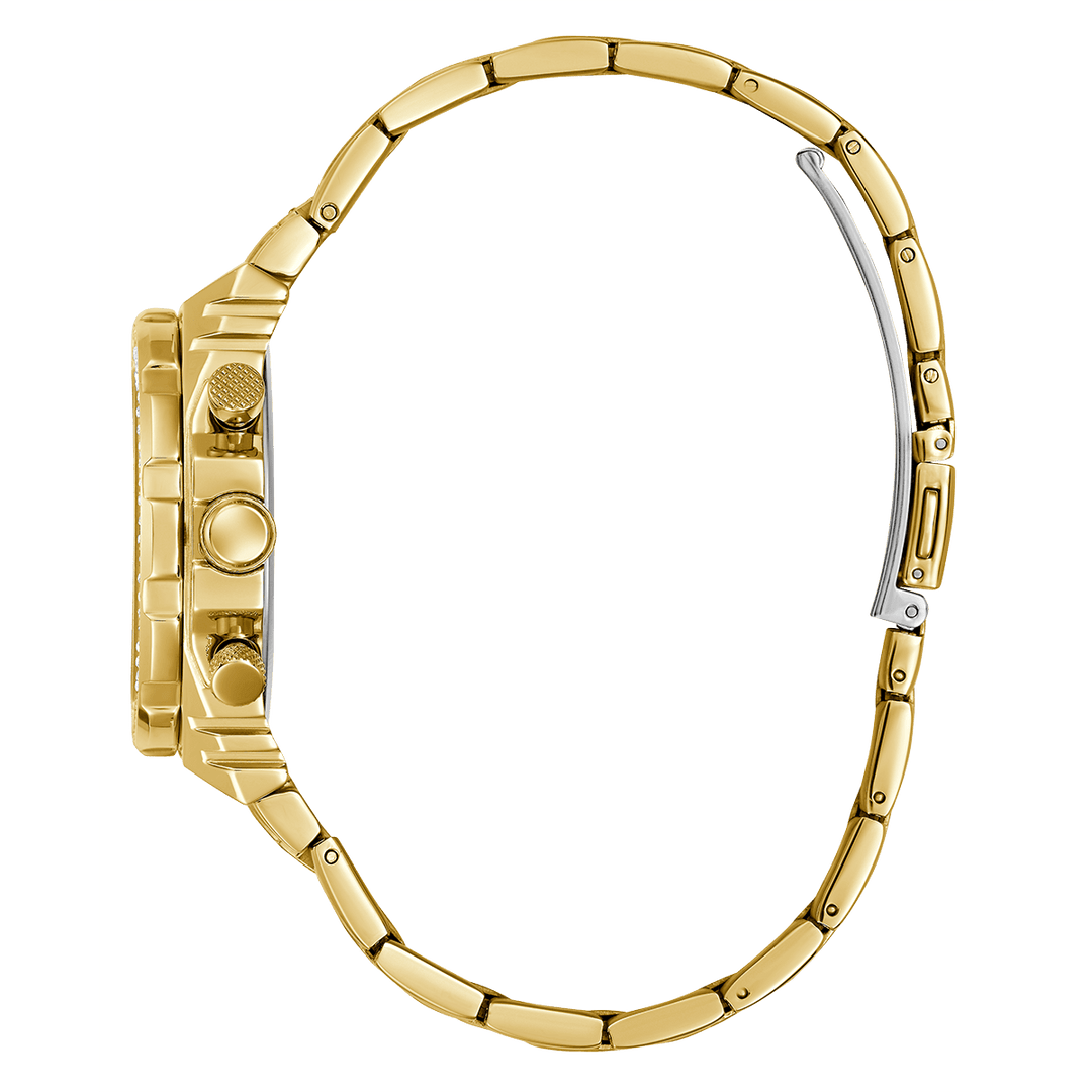 GUESS Ladies Gold Tone Multi-Function Watch