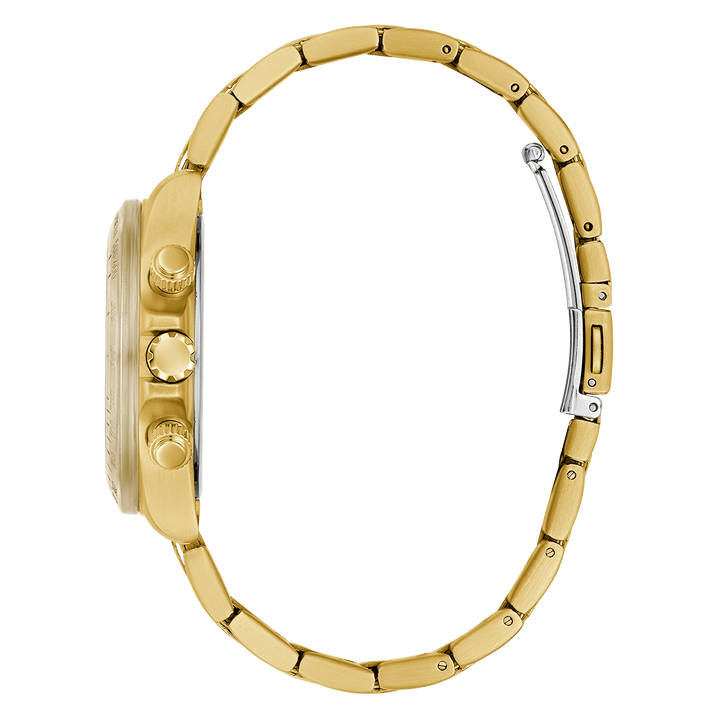 GUESS Ladies Gold Tone 2-Tone Analog Watch