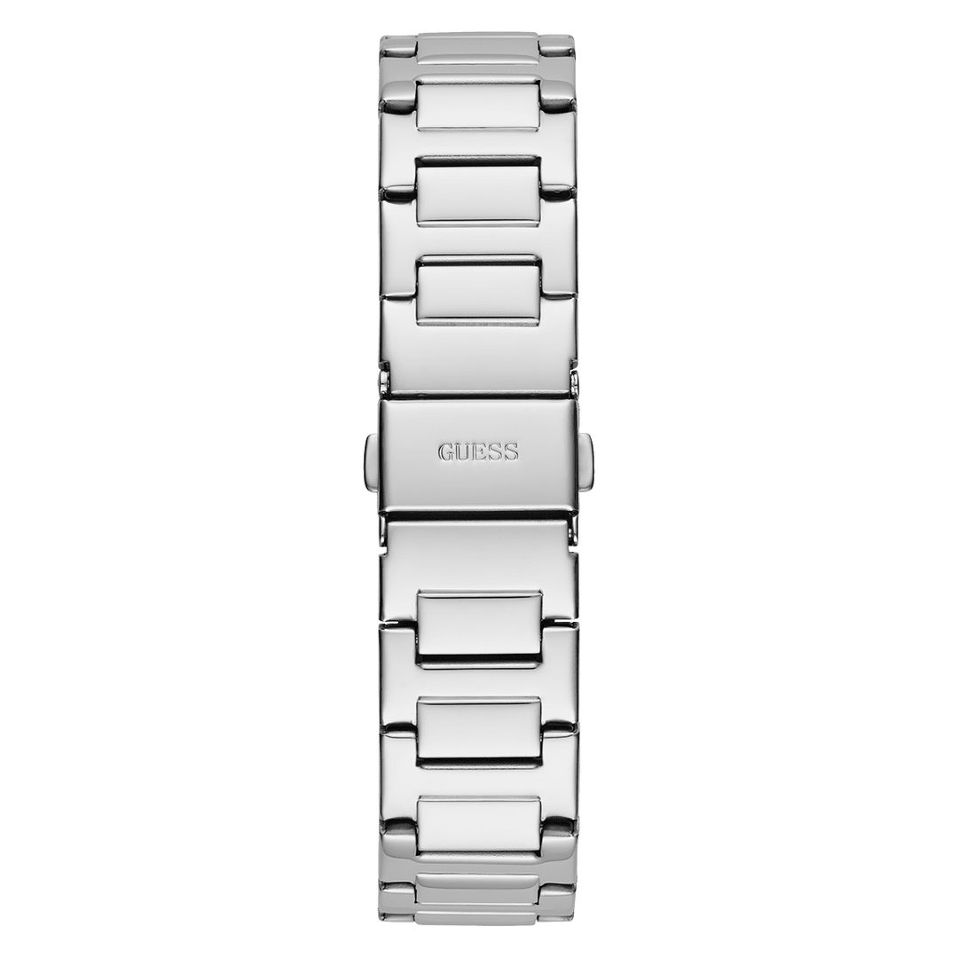 GUESS Ladies Silver Tone Multi-Function Watch
