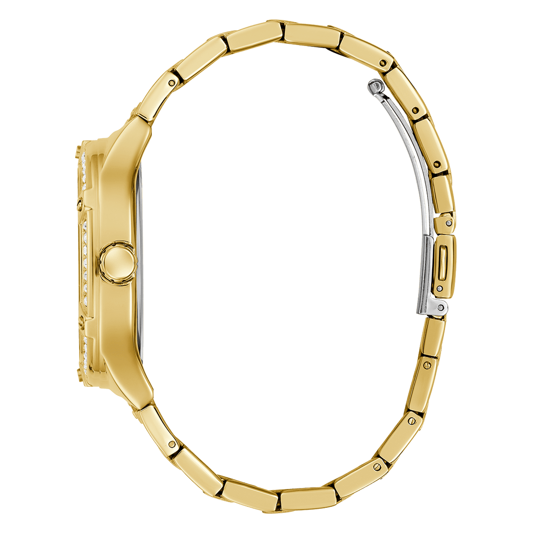 GUESS Ladies Gold Tone Multi-Function Watch