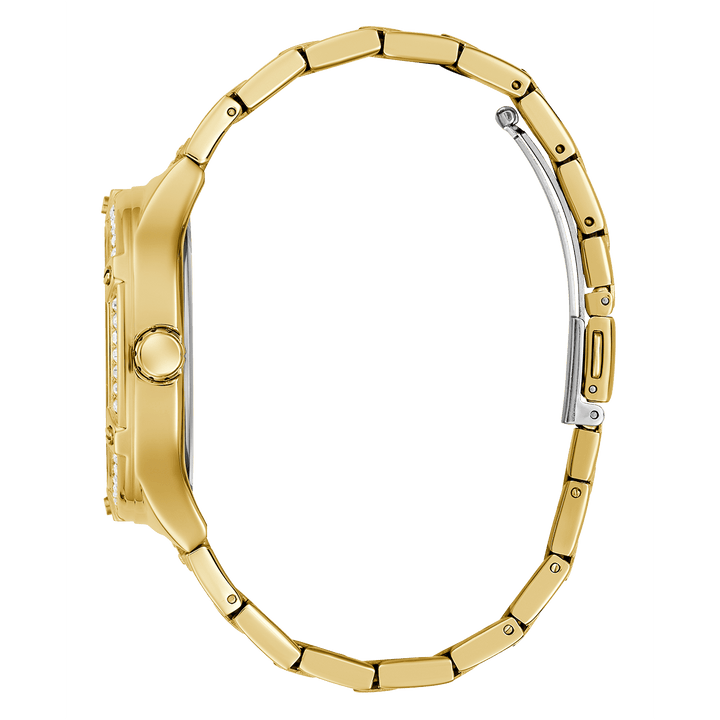 GUESS Ladies Gold Tone Multi-Function Watch