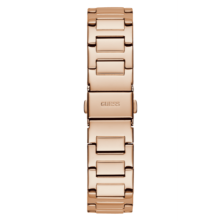GUESS Ladies Rose Gold Tone Multi-Function Watch