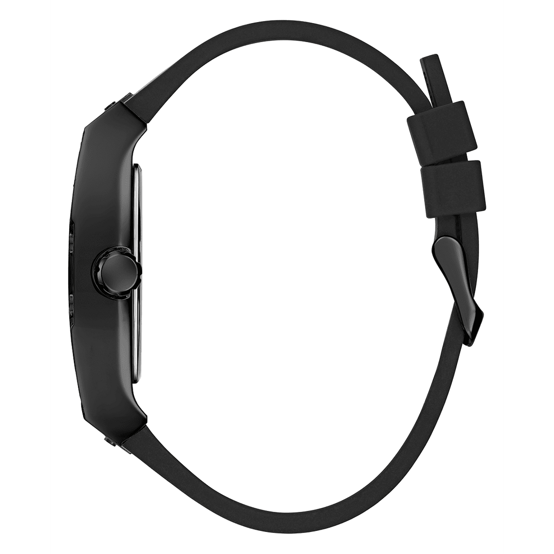 GUESS Mens Black Analog Watch