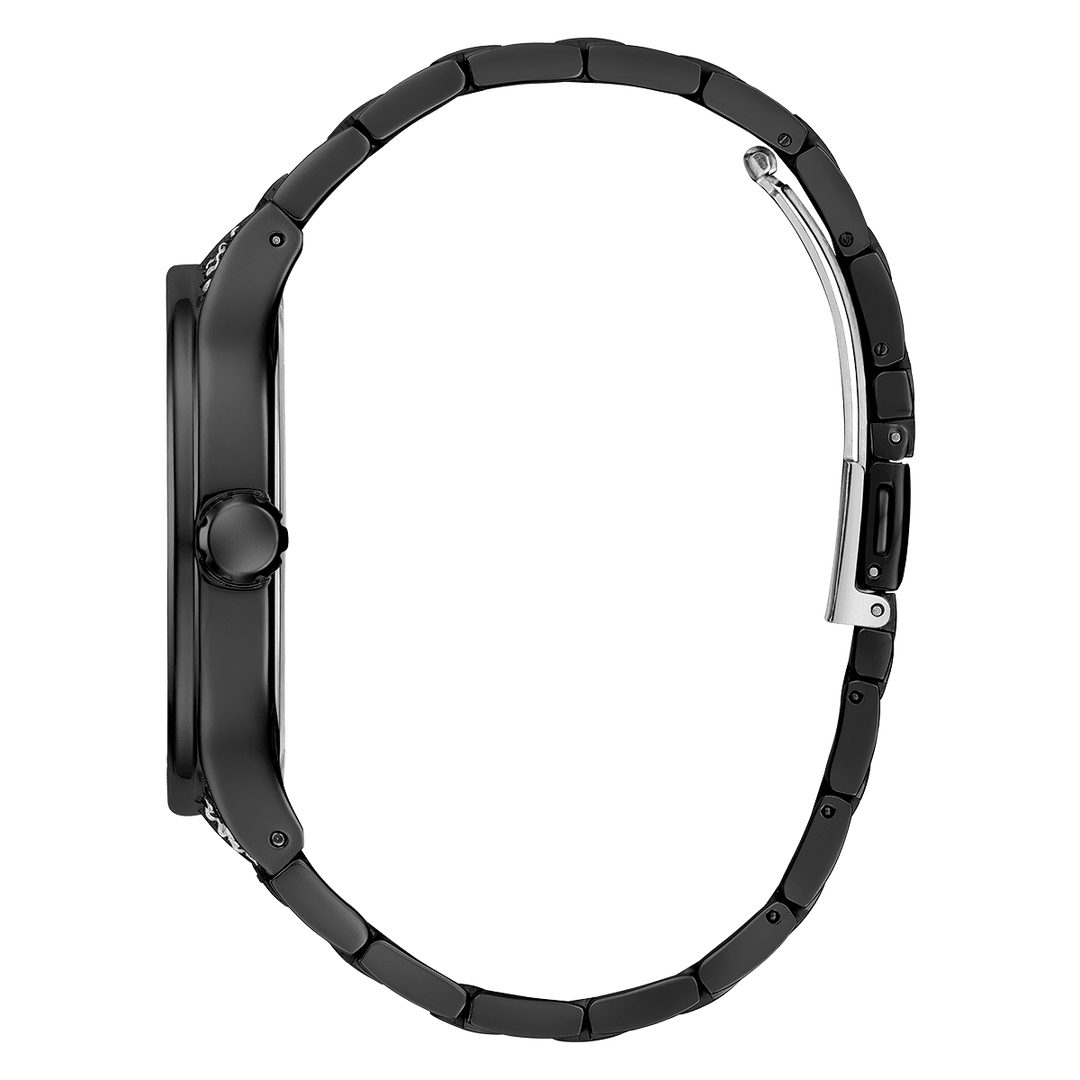 GUESS Mens Black Analog Watch