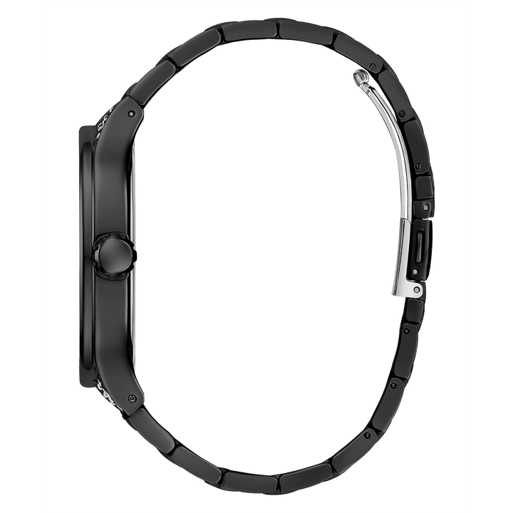 GUESS Mens Black Analog Watch