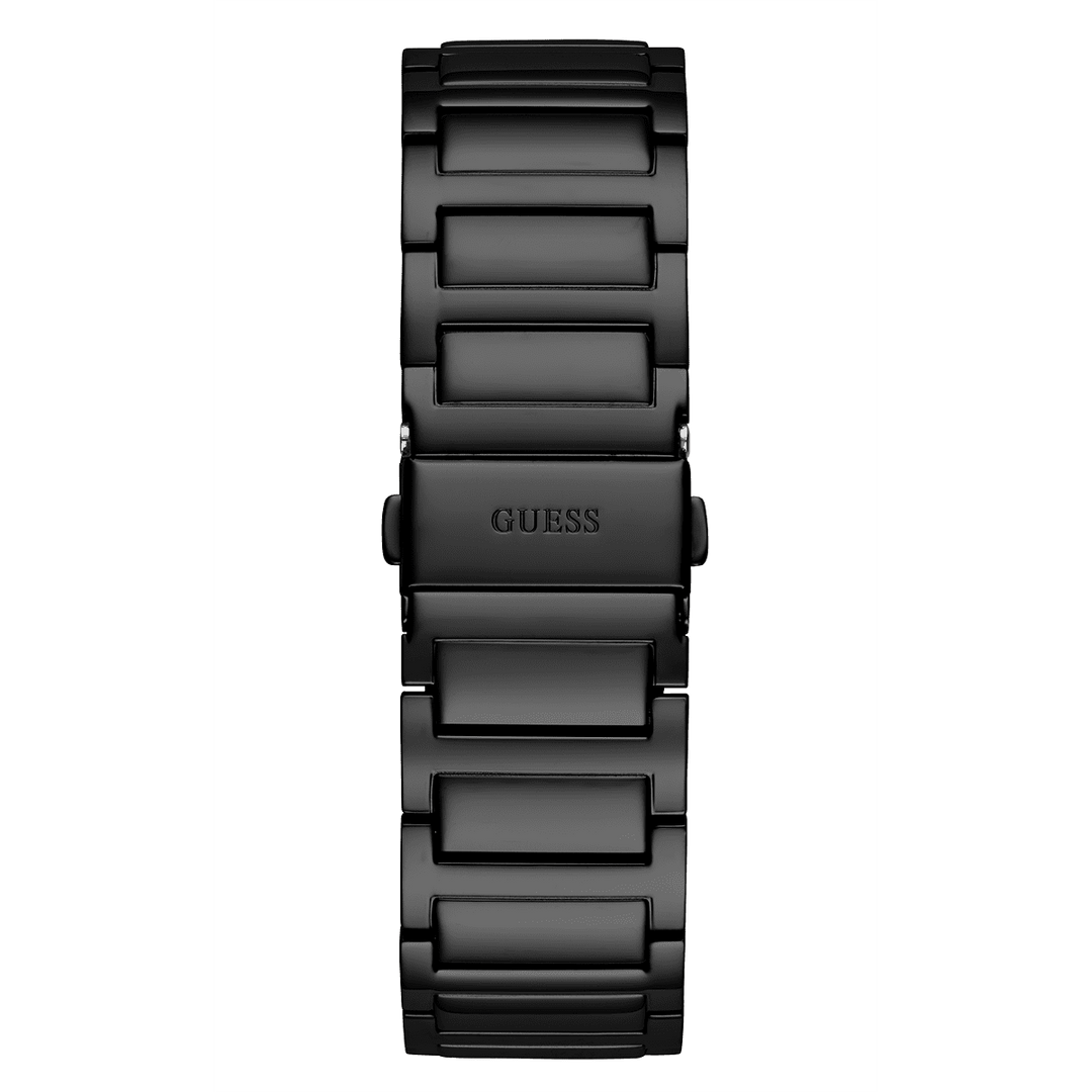 GUESS Mens Black Analog Watch