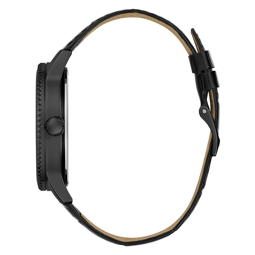 GUESS Mens Black Analog Watch