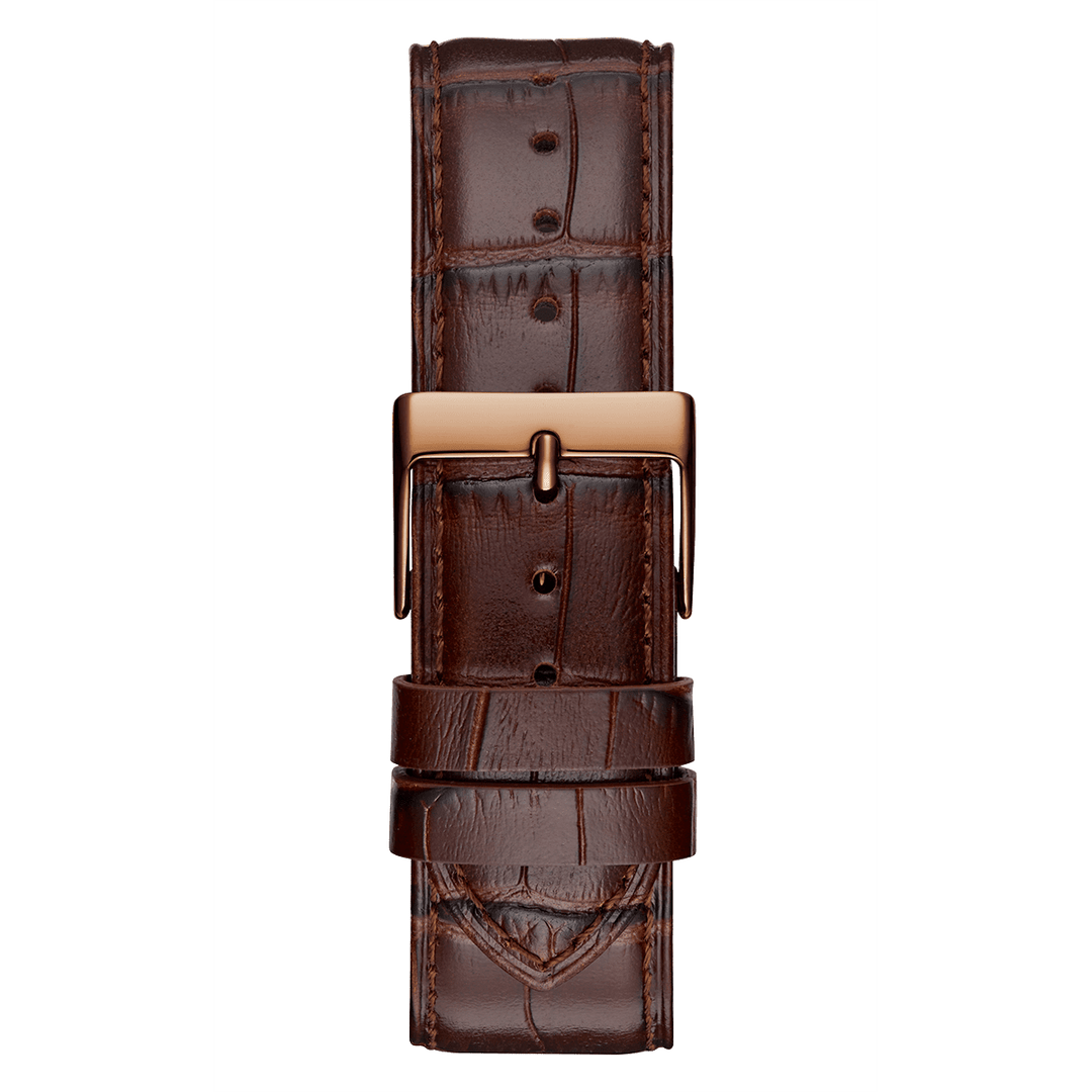 GUESS Mens Brown Coffee Analog Watch