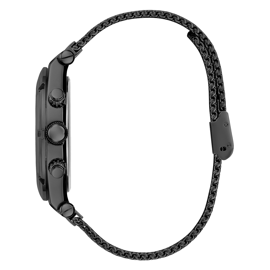 GUESS Mens Black Multi-Function Watch