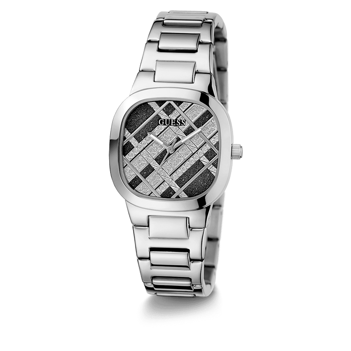 GUESS Ladies Silver Analog Watch