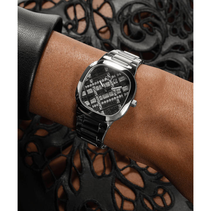 GUESS Ladies Silver Analog Watch