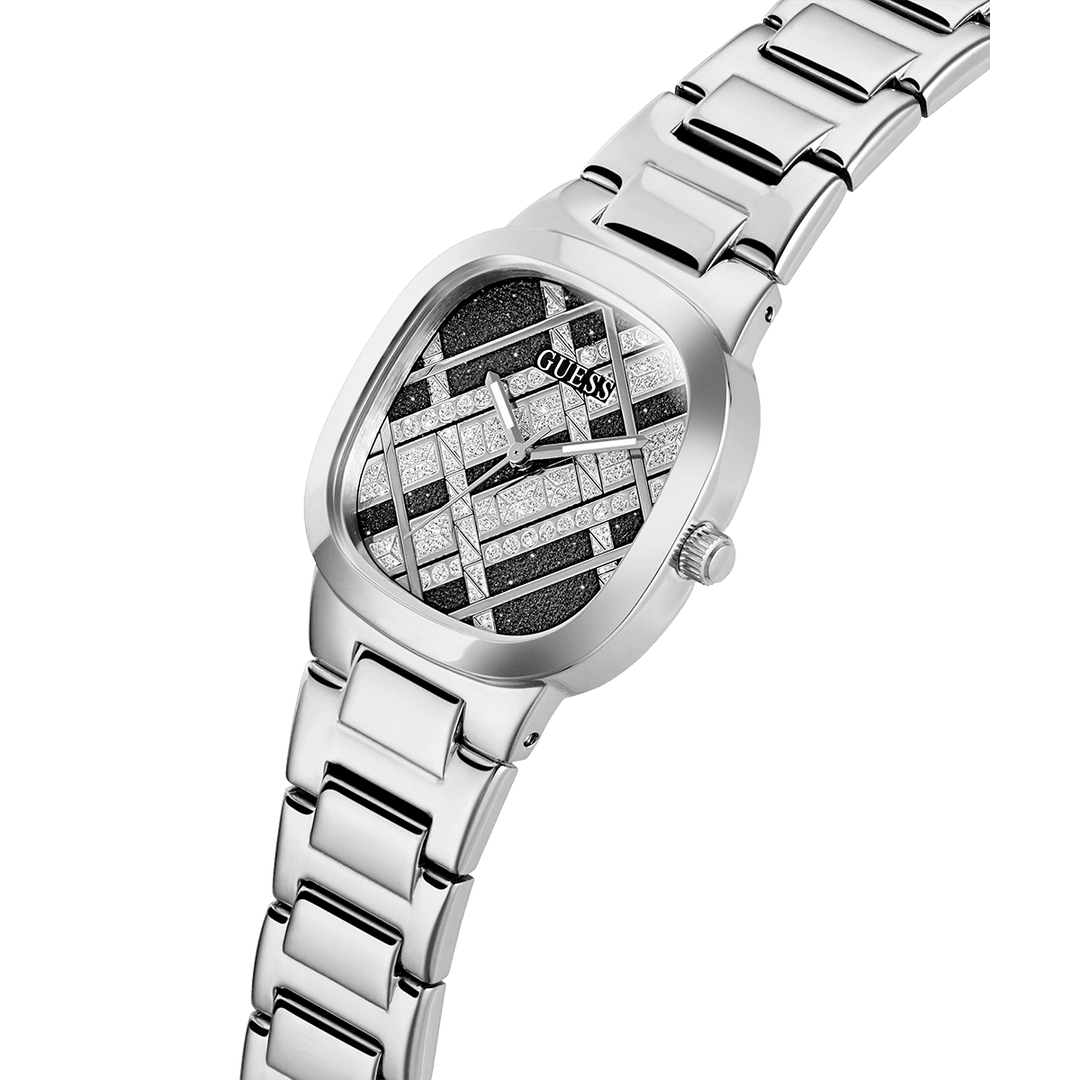 GUESS Ladies Silver Analog Watch