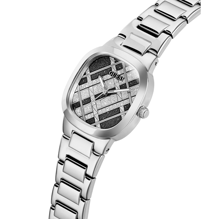 GUESS Ladies Silver Analog Watch
