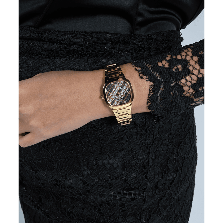 GUESS Ladies Gold Analog Watch