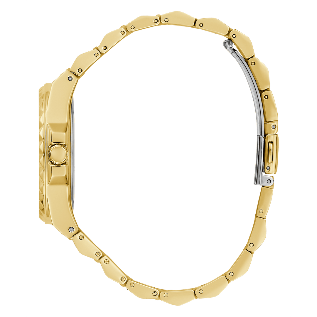 GUESS Ladies Gold Tone Analog Watch