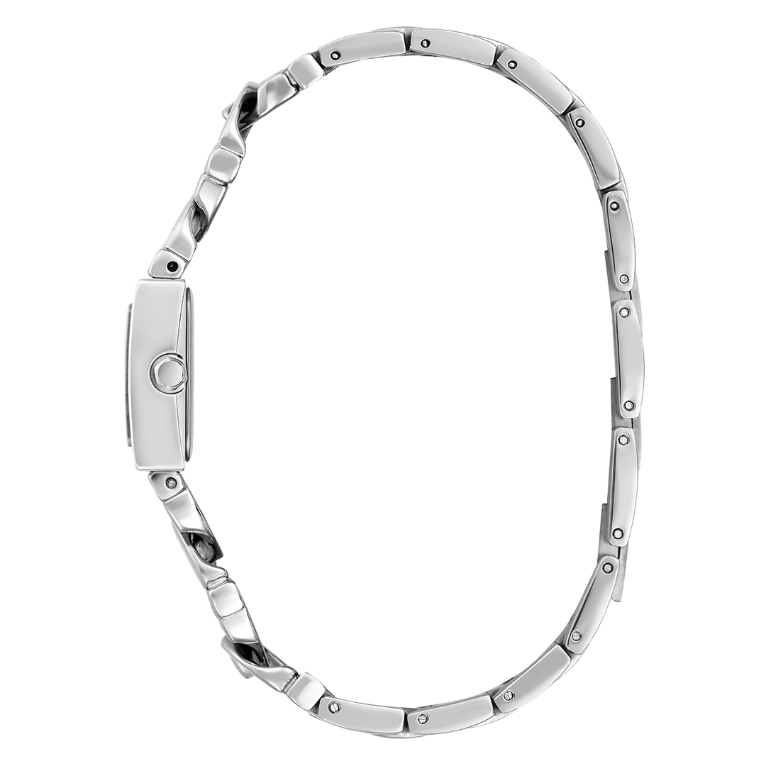 GUESS Ladies Silver Tone Silver Analog Watch