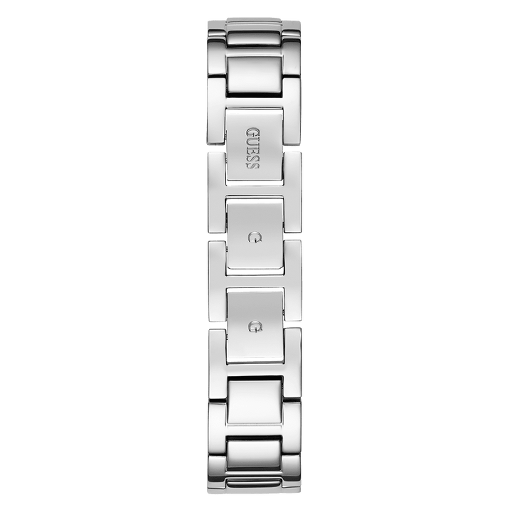 GUESS Ladies Silver Tone Silver Analog Watch