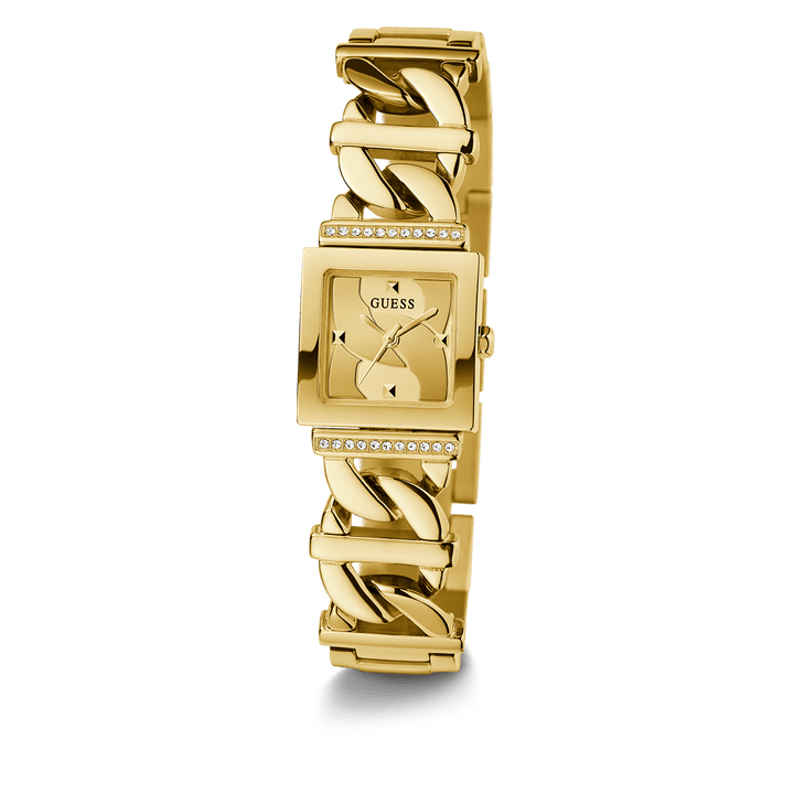 GUESS Ladies Gold Tone Analog Watch
