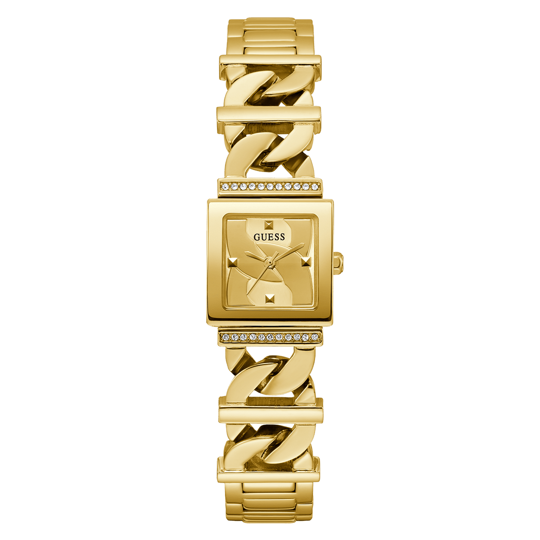 GUESS Ladies Gold Tone Analog Watch