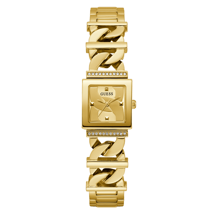 GUESS Ladies Gold Tone Analog Watch