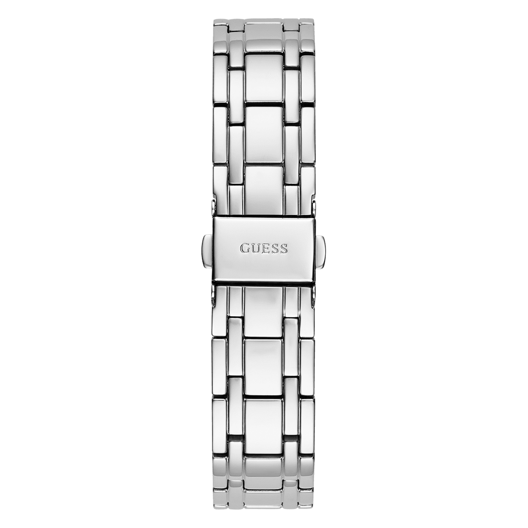 GUESS Ladies Silver Tone Multi-Function Watch