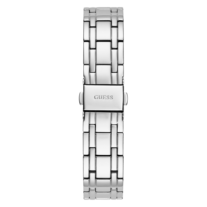 GUESS Ladies Silver Tone Multi-Function Watch