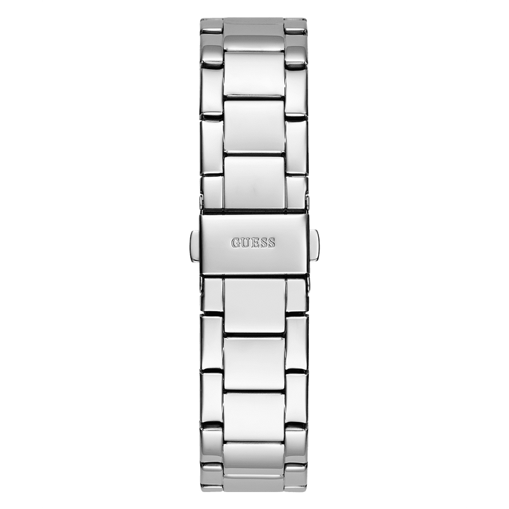 GUESS Ladies Silver Tone Analog Watch
