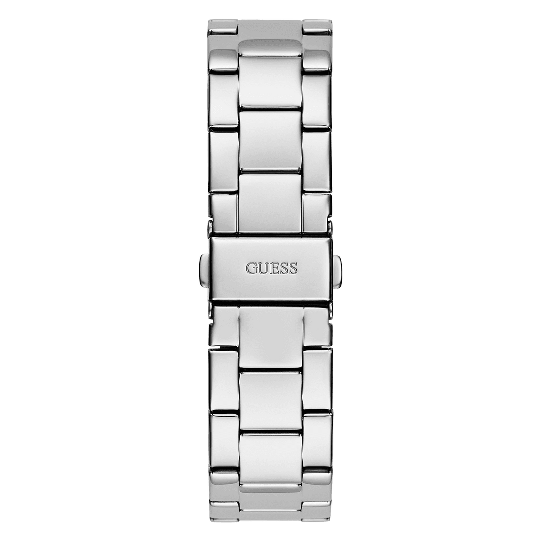 GUESS Ladies Silver Tone Analog Watch