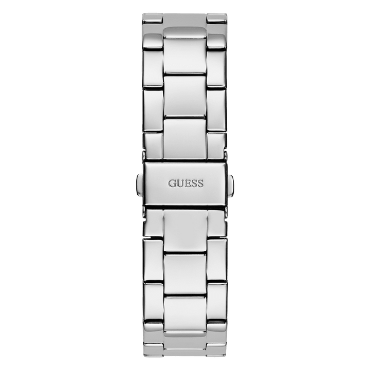 GUESS Ladies Silver Tone Analog Watch