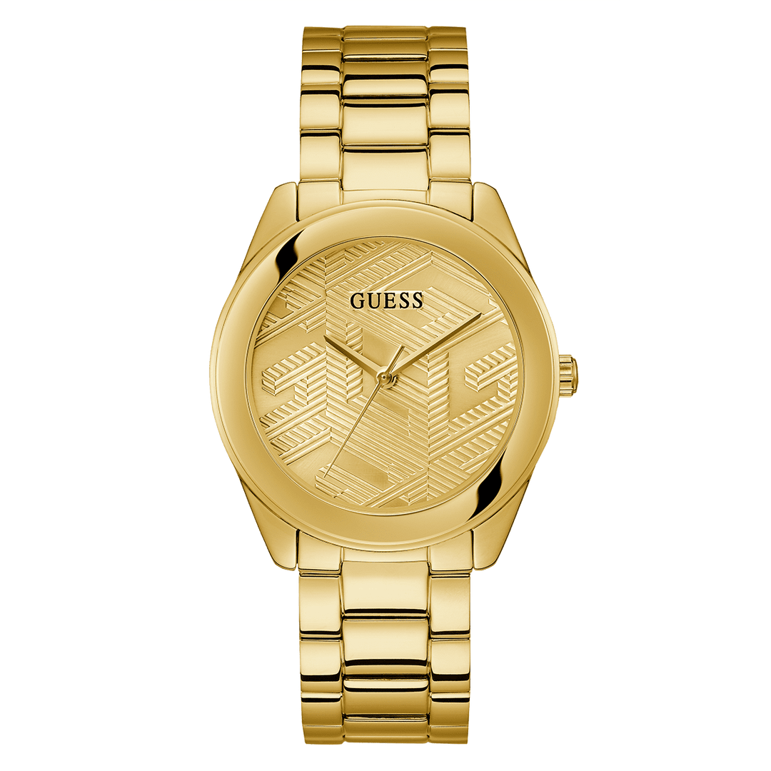 GUESS Ladies Gold Tone Analog Watch