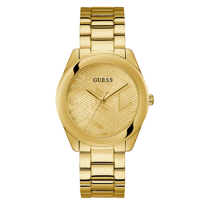 GUESS Ladies Gold Tone Analog Watch