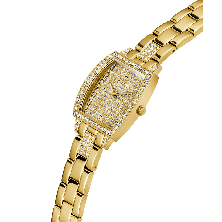 GUESS Ladies Gold Tone Analog Watch