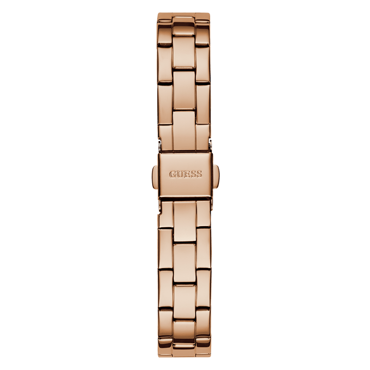 GUESS Ladies Rose Gold Tone Analog Watch