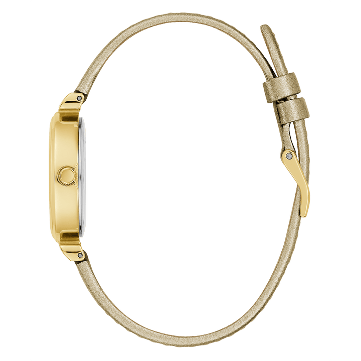GUESS Ladies Gold Tone Analog Watch