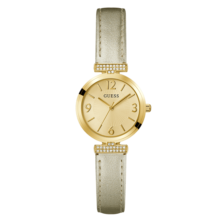 GUESS Ladies Gold Tone Analog Watch
