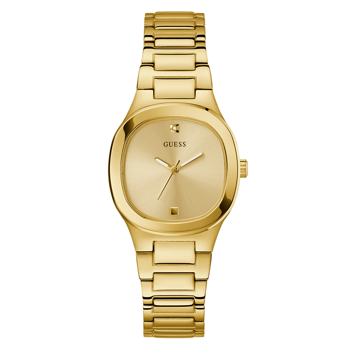GUESS Ladies Gold Tone Analog Watch