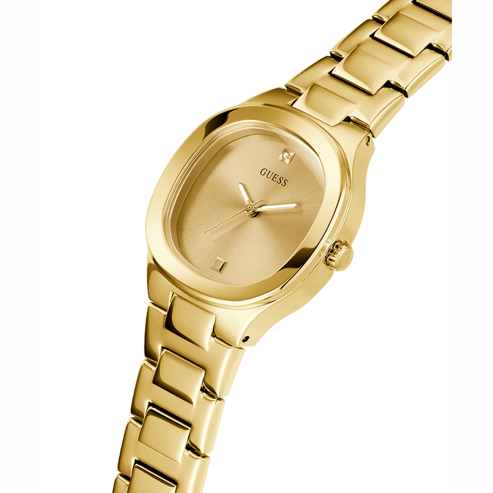 GUESS Ladies Gold Tone Analog Watch