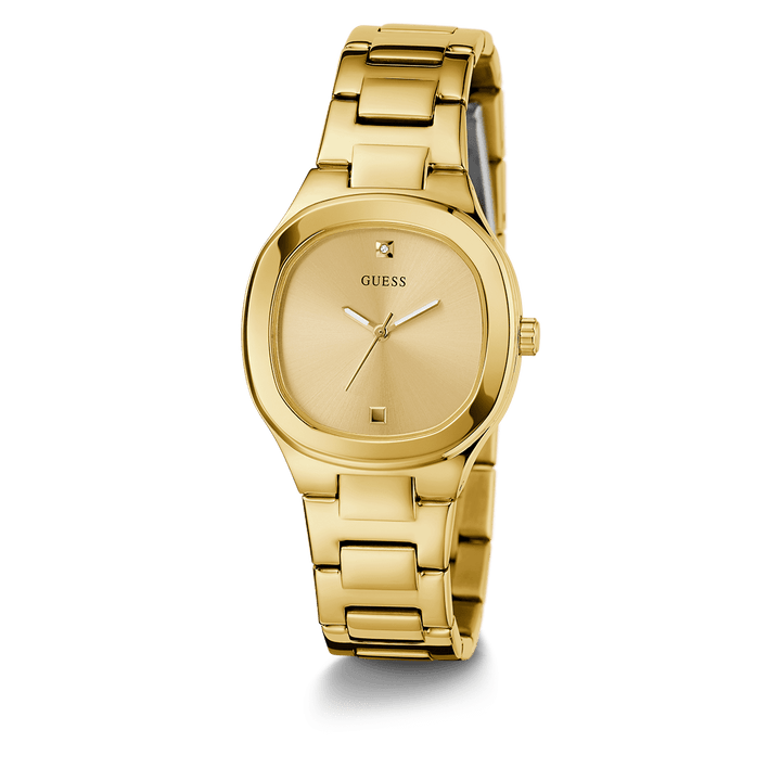 GUESS Ladies Gold Tone Analog Watch