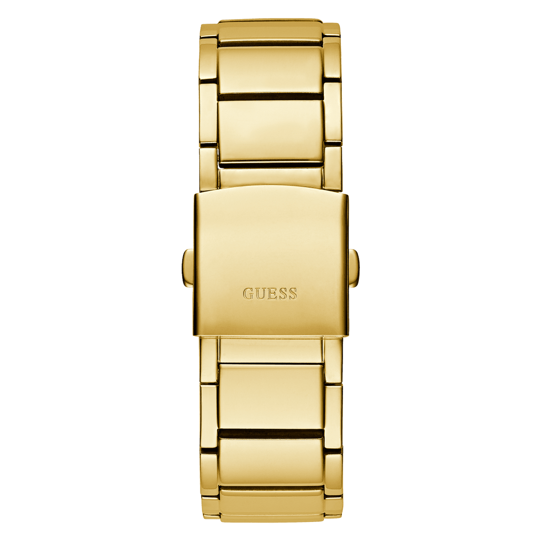 GUESS Mens Gold Multi-Function Watch