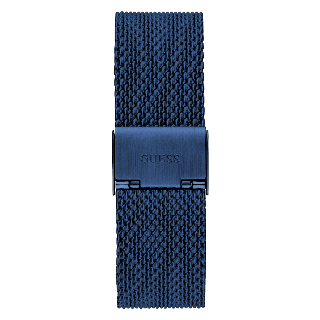 GUESS Mens Blue Analog Watch