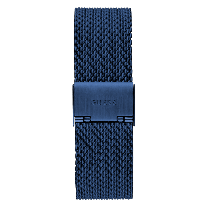 GUESS Mens Blue Analog Watch