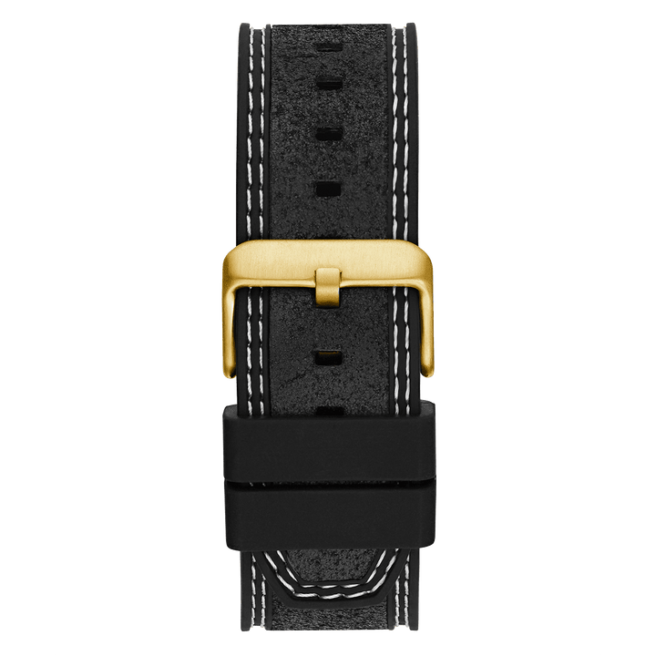 GUESS Mens Black 2-Tone Analog Watch