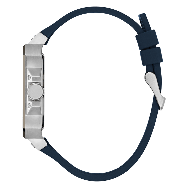 GUESS Mens Navy 2-Tone Multi-Function Watch